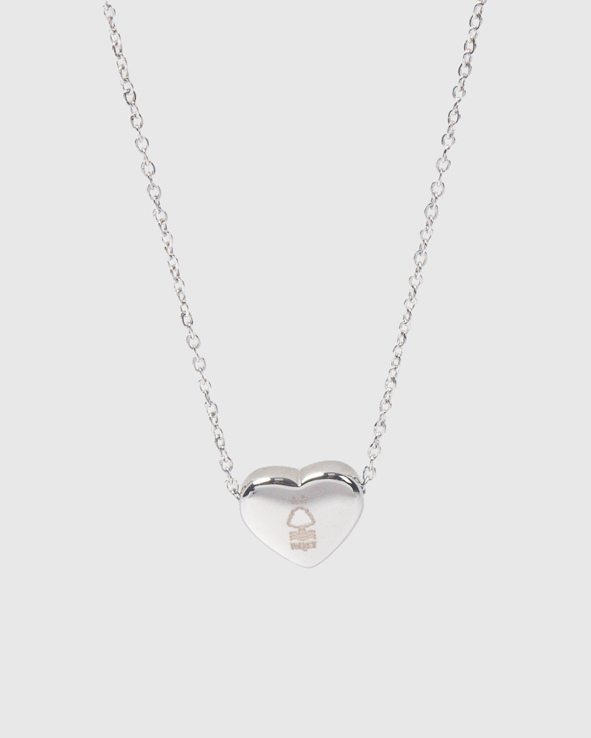 NFFC Silver Heart Necklace