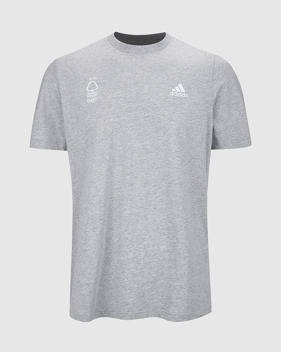 NFFC Adidas Essentials Grey T-Shirt