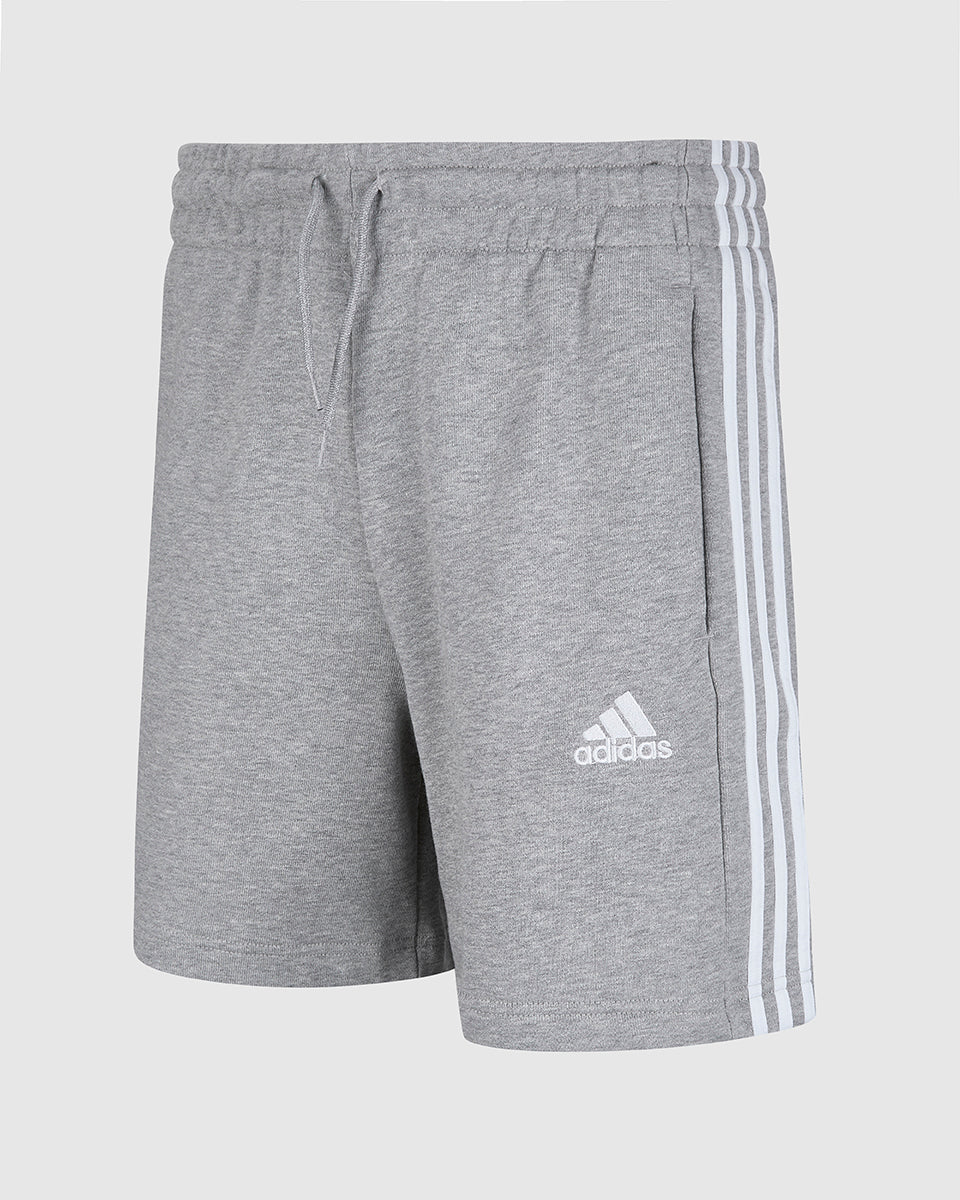 NFFC Adidas Essentials Grey 3-Stripe Shorts