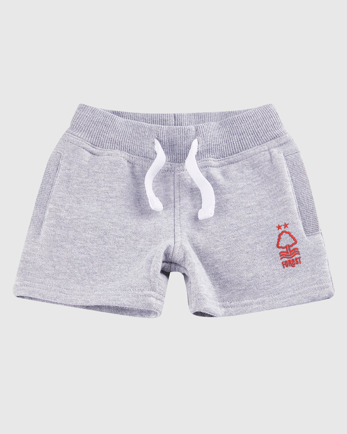 NFFC Infant Grey Essential Crest Shorts