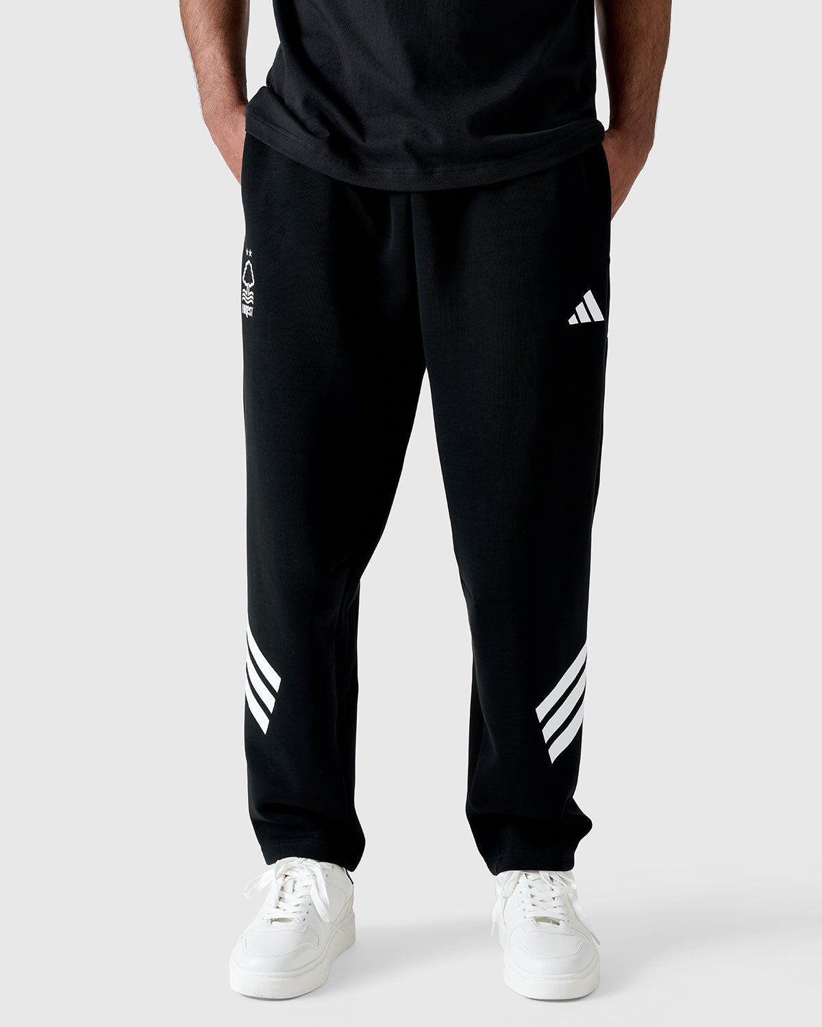 NFFC Adidas Future Icons 3-Stripe Black Pant