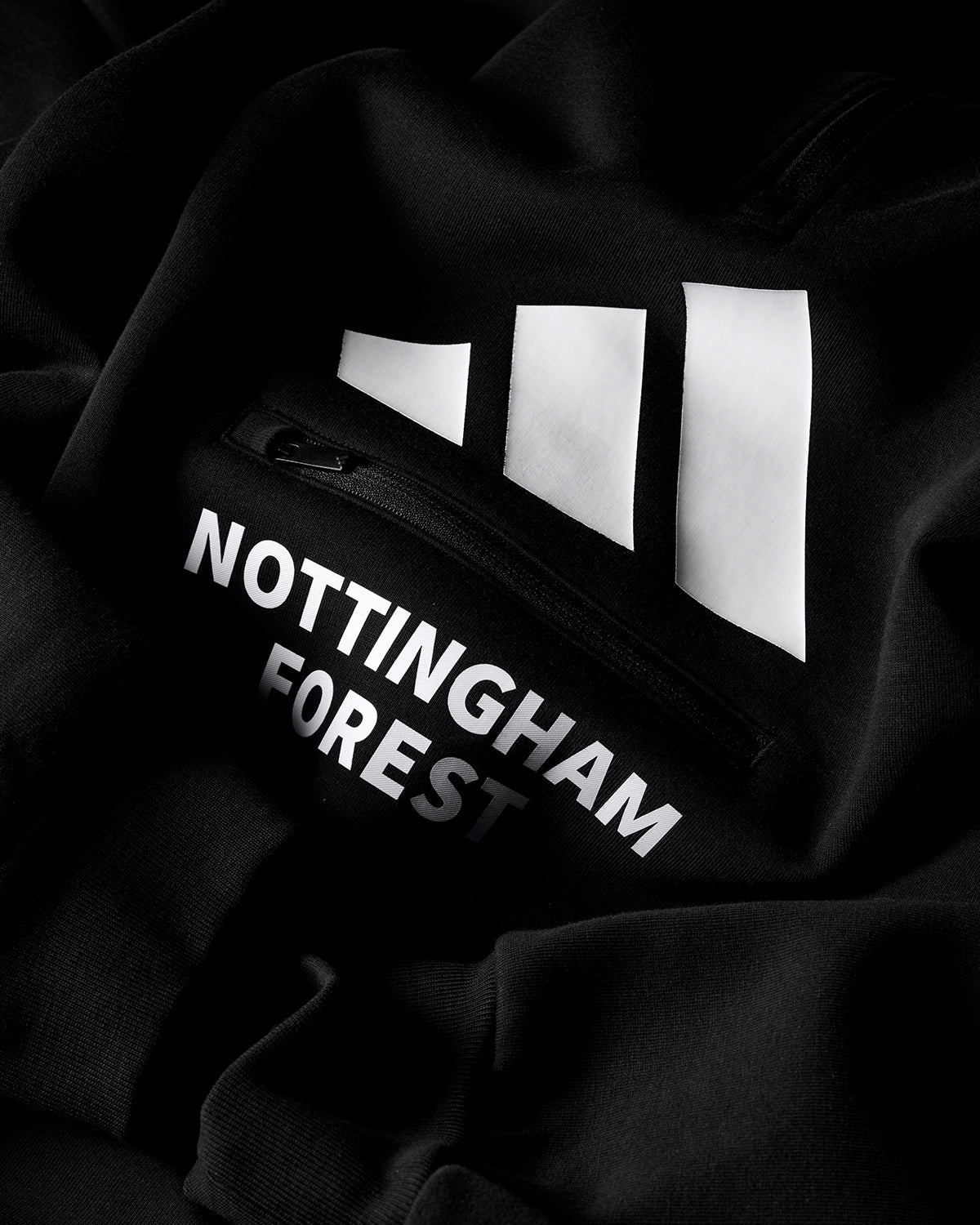 NFFC Adidas Future Icons 3-Bar Woven 1/2 Zip Top