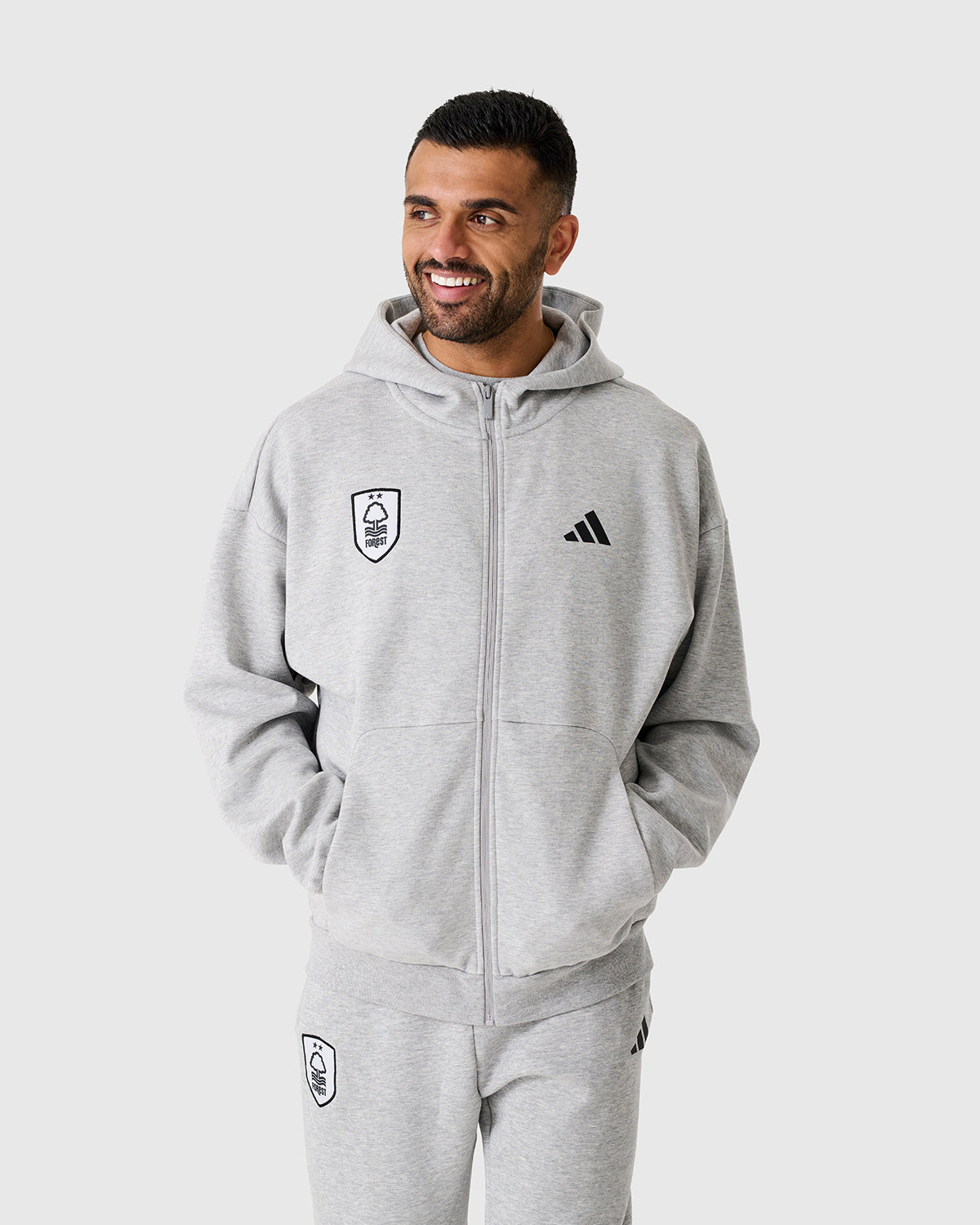 NFFC Future Icons Small Logo Full Zip Hoodie
