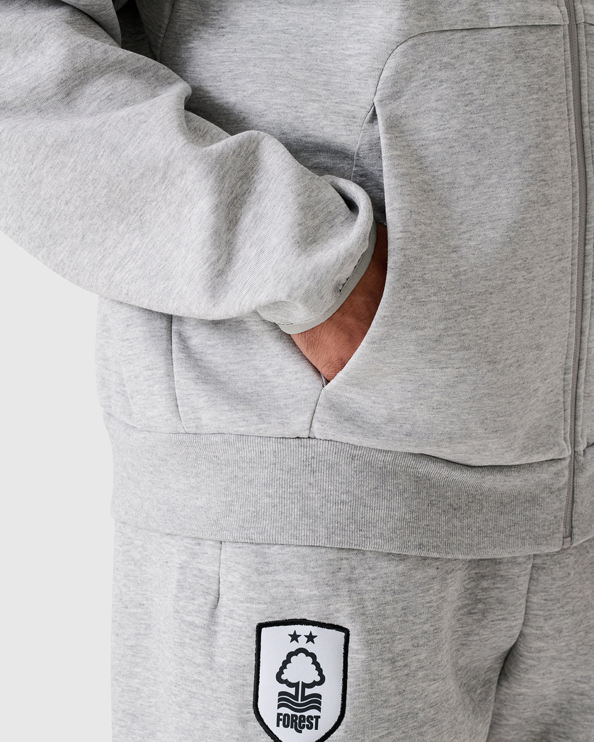 NFFC Future Icons Small Logo Full Zip Hoodie