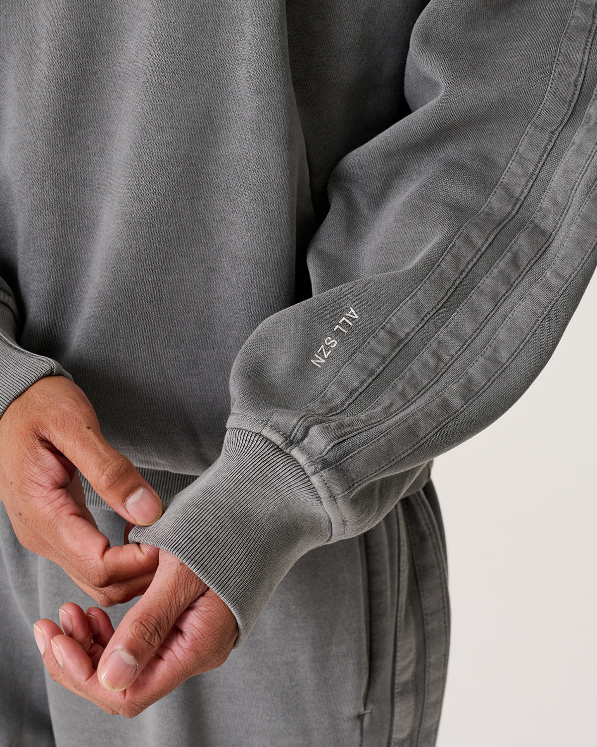 NFFC All SZN Washed Black Hoodie