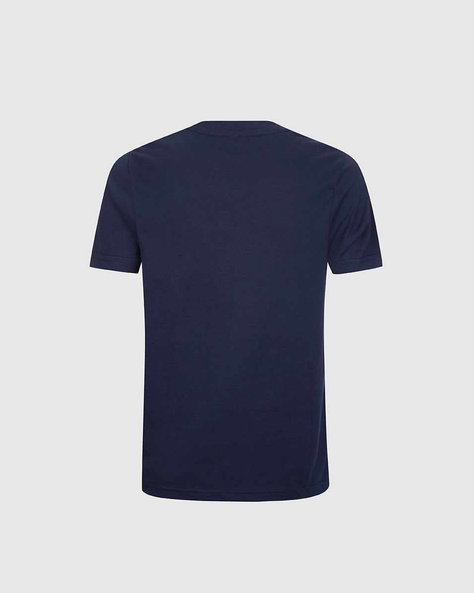 NFFC Junior Navy Collegiate Print T-Shirt