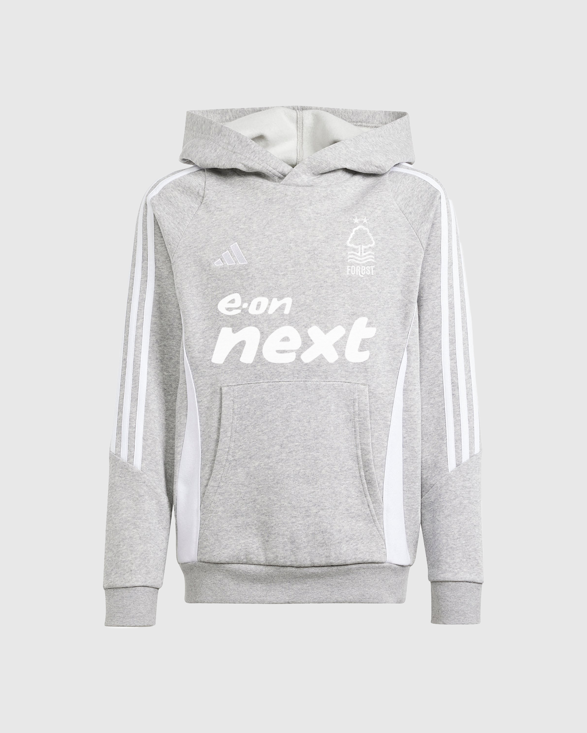 NFFC Junior Grey Leisure Hoodie 24/25