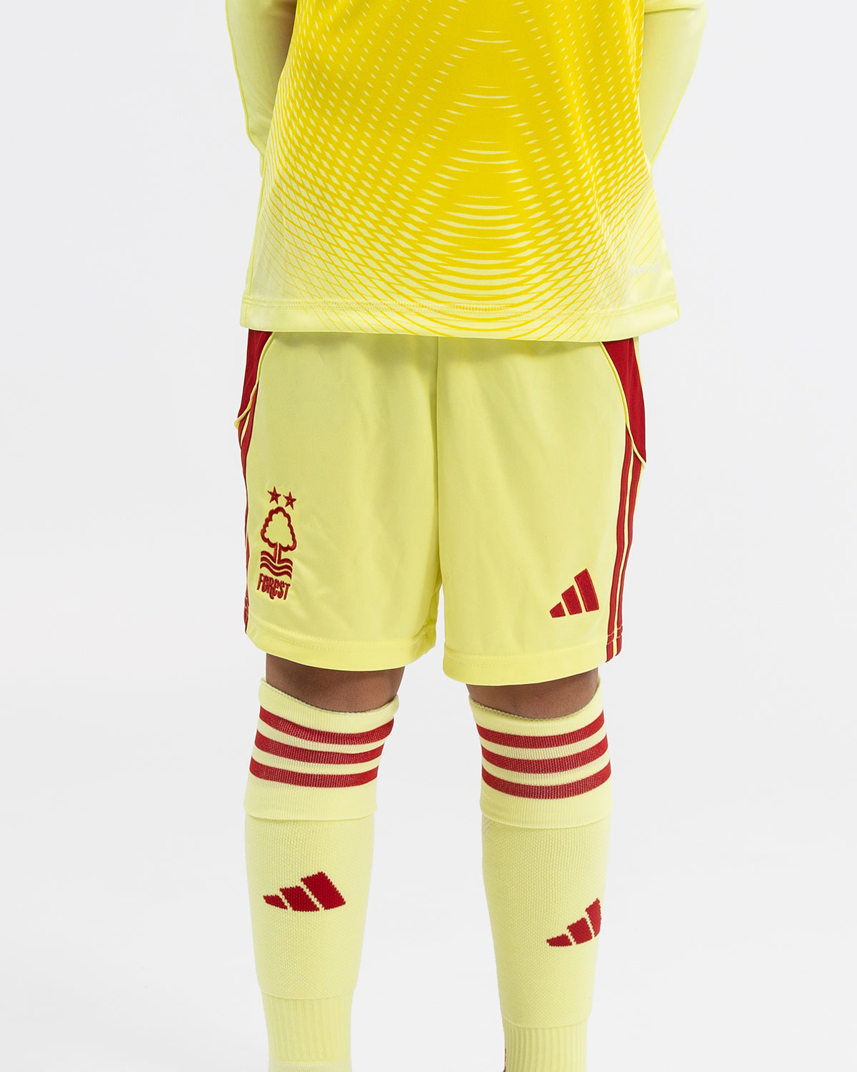 NFFC Junior Yellow Goalkeeper Shorts 25/26