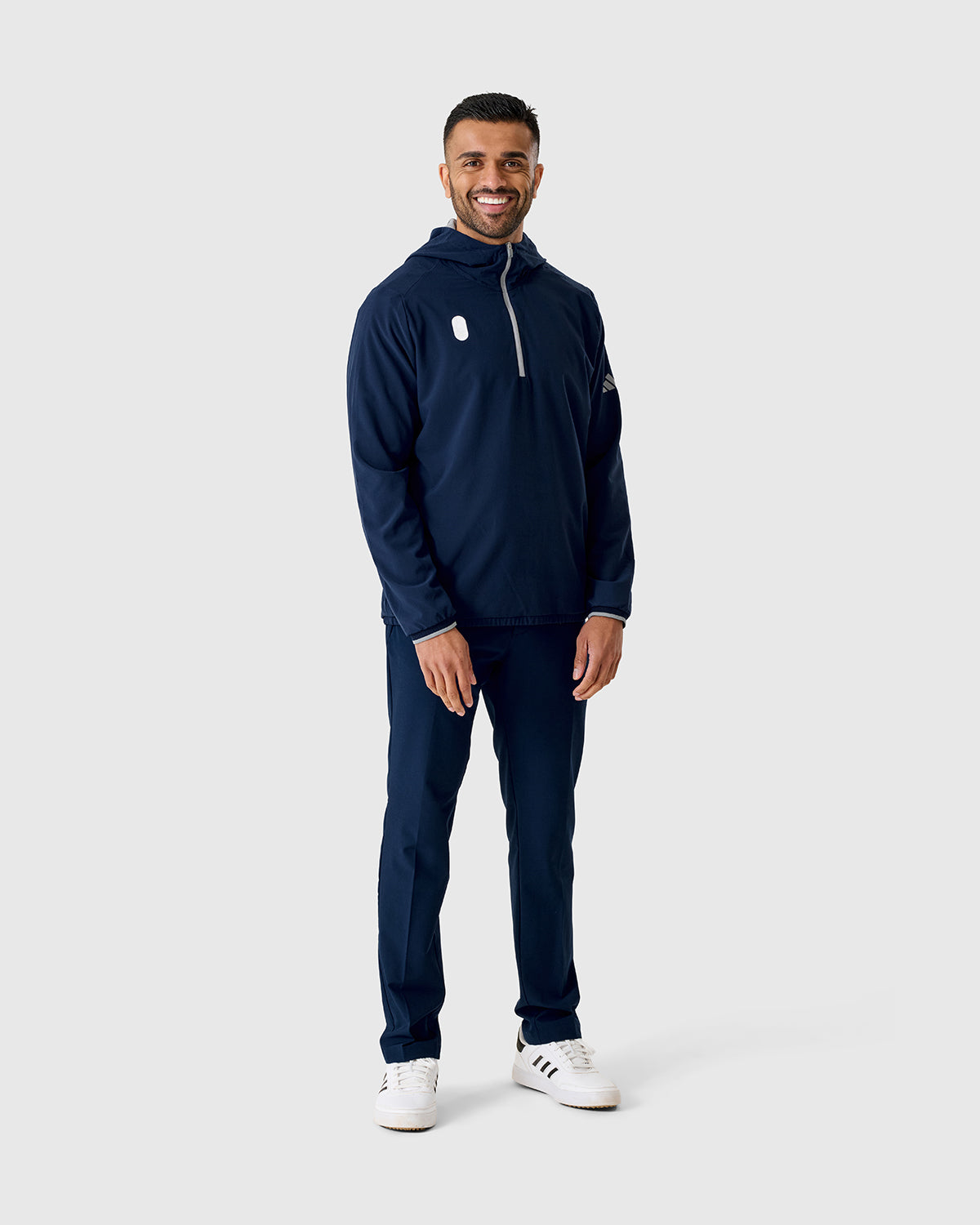 NFFC Adidas Golf Ultimate365 Navy 1/2 Zip Anorak