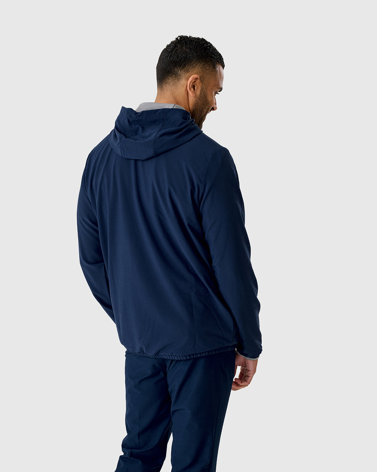 NFFC Adidas Golf Ultimate365 Navy 1/2 Zip Anorak