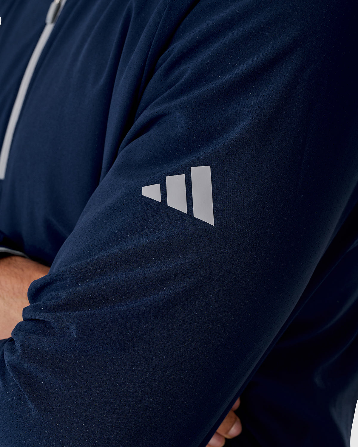 NFFC Adidas Golf Ultimate365 Navy 1/2 Zip Anorak