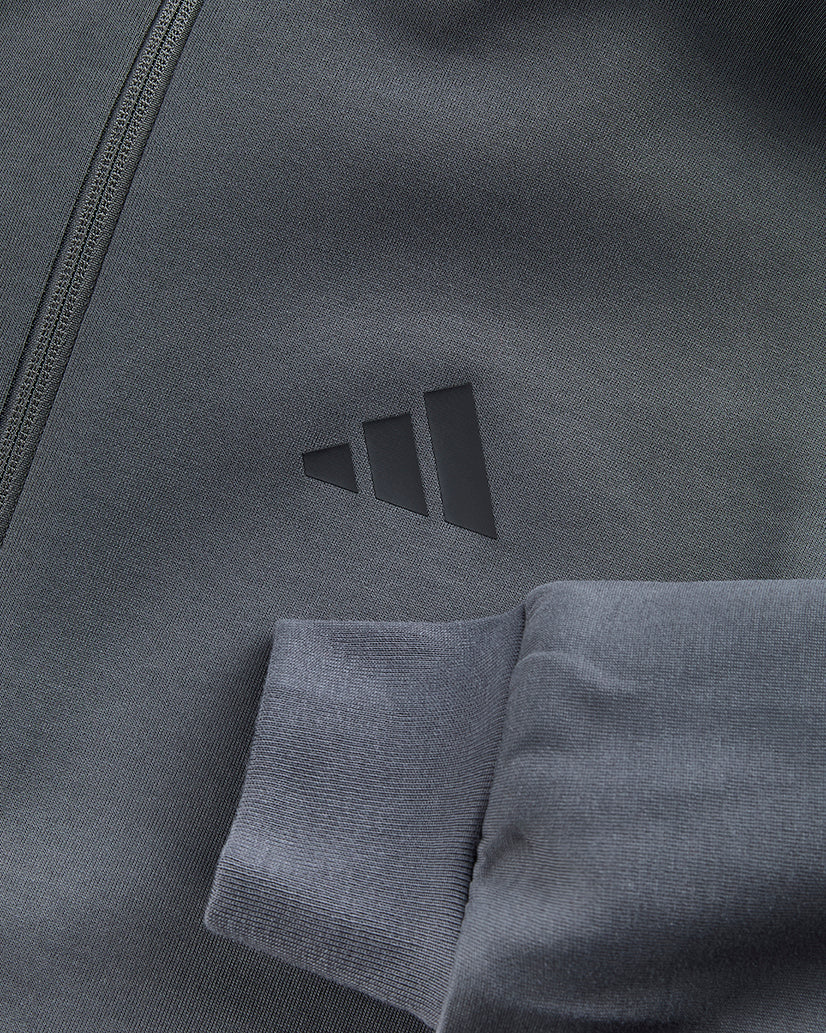 NFFC adidas Grey Future Icons Full Zip Hoodie