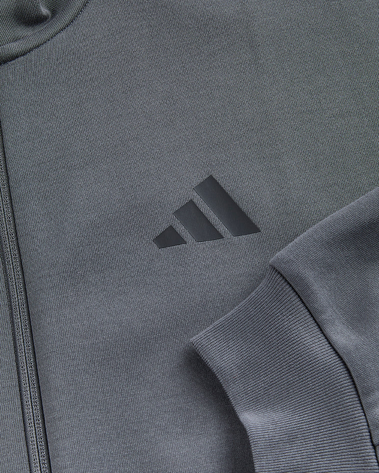 NFFC adidas Grey Future Icons 3-Stripe Track Top