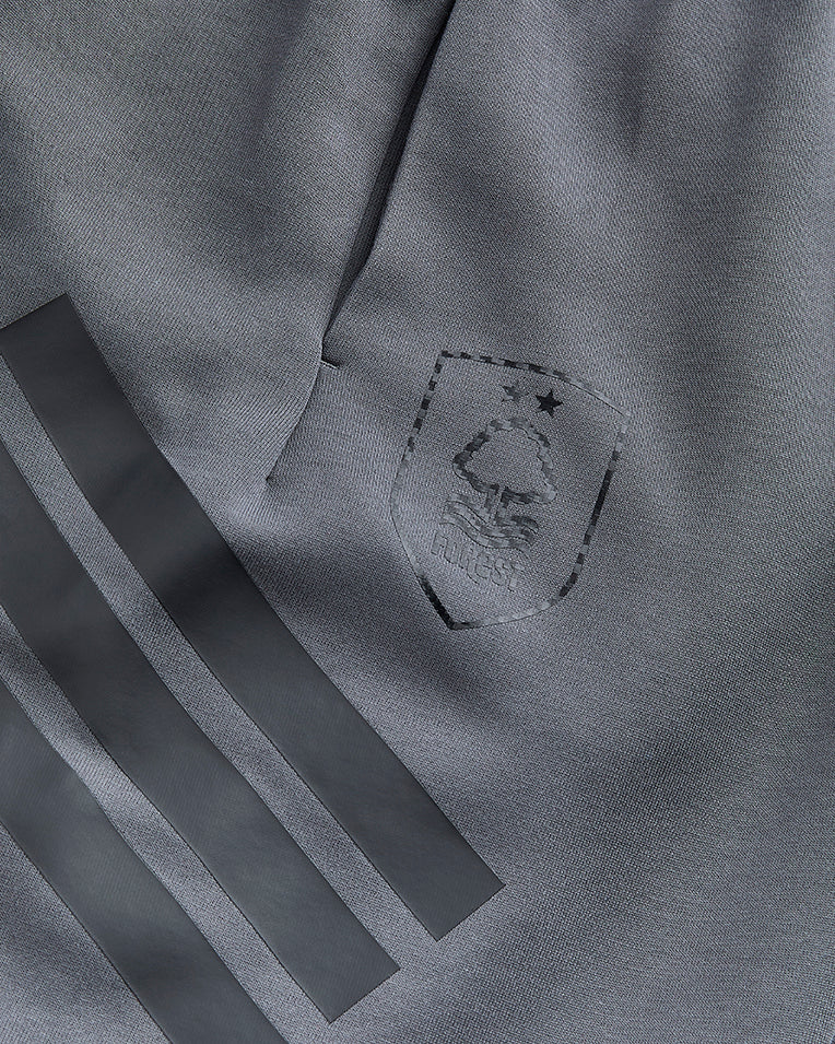 NFFC adidas Grey Future Icons 3-Stripe Shorts