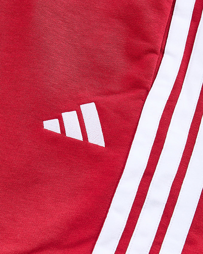 NFFC adidas Maroon 3-Stripe Shorts