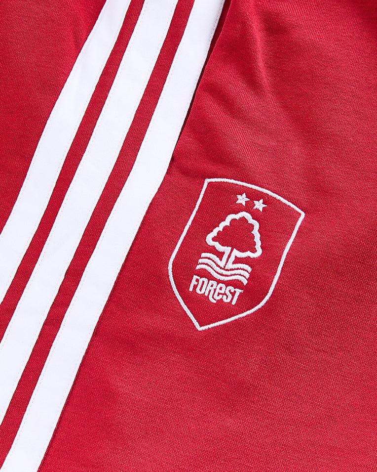 NFFC adidas Maroon 3-Stripe Shorts