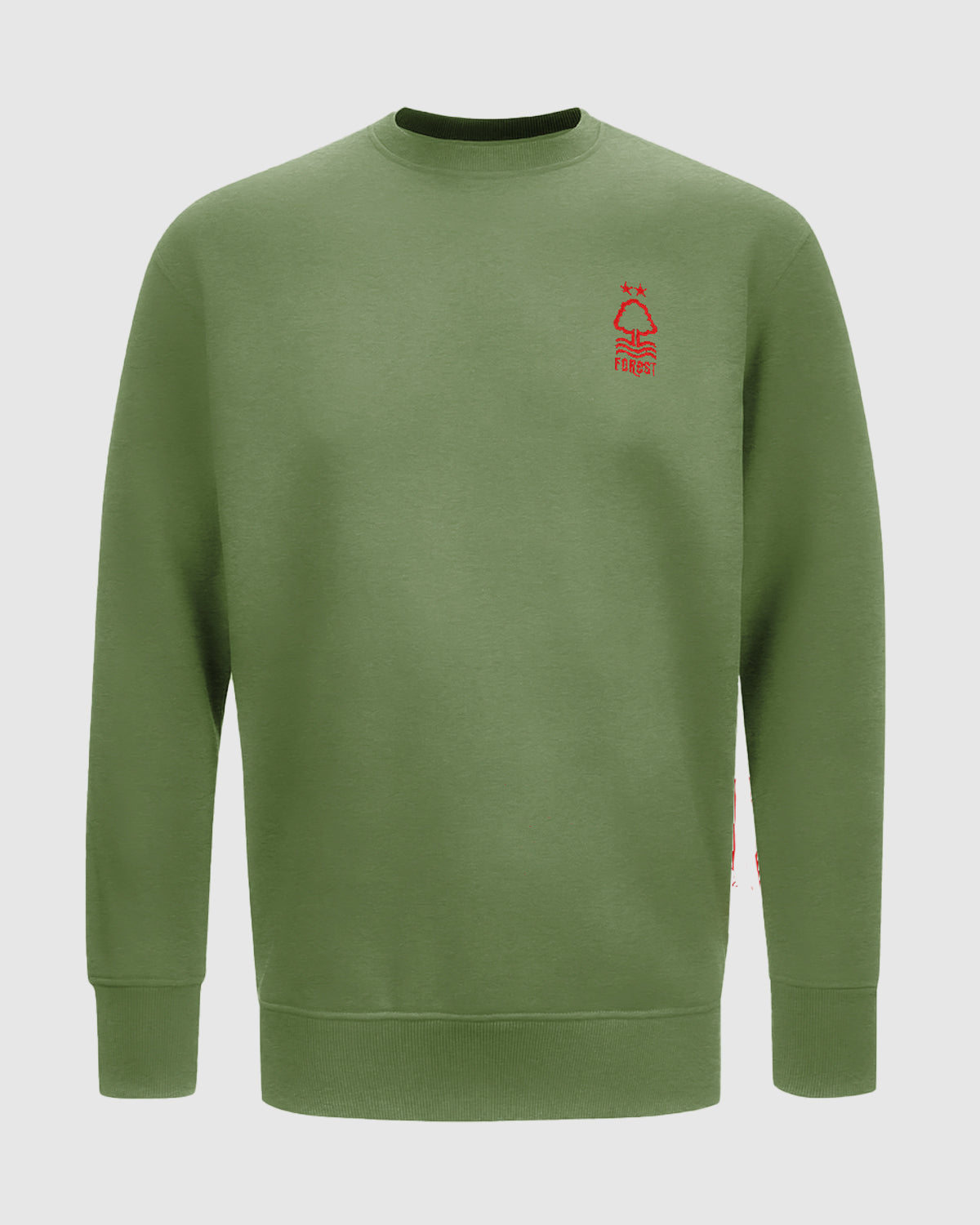 NFFC Khaki Essential Crest Crew Neck Sweatshirt