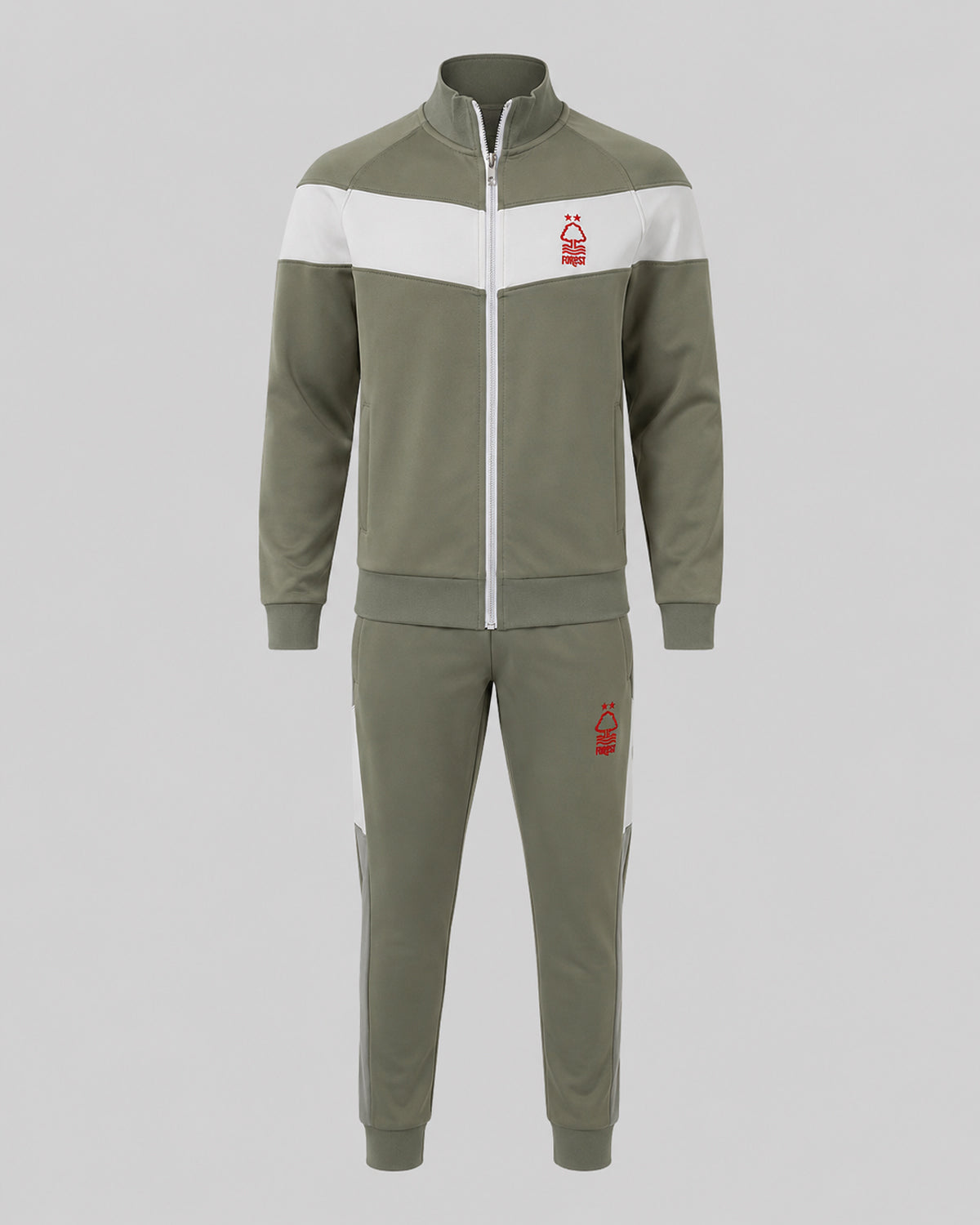 NFFC Khaki Essential Crest Tracksuit