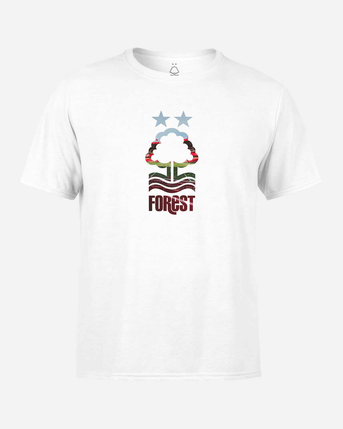 NFFC Junior White City Ground Crest T-Shirt