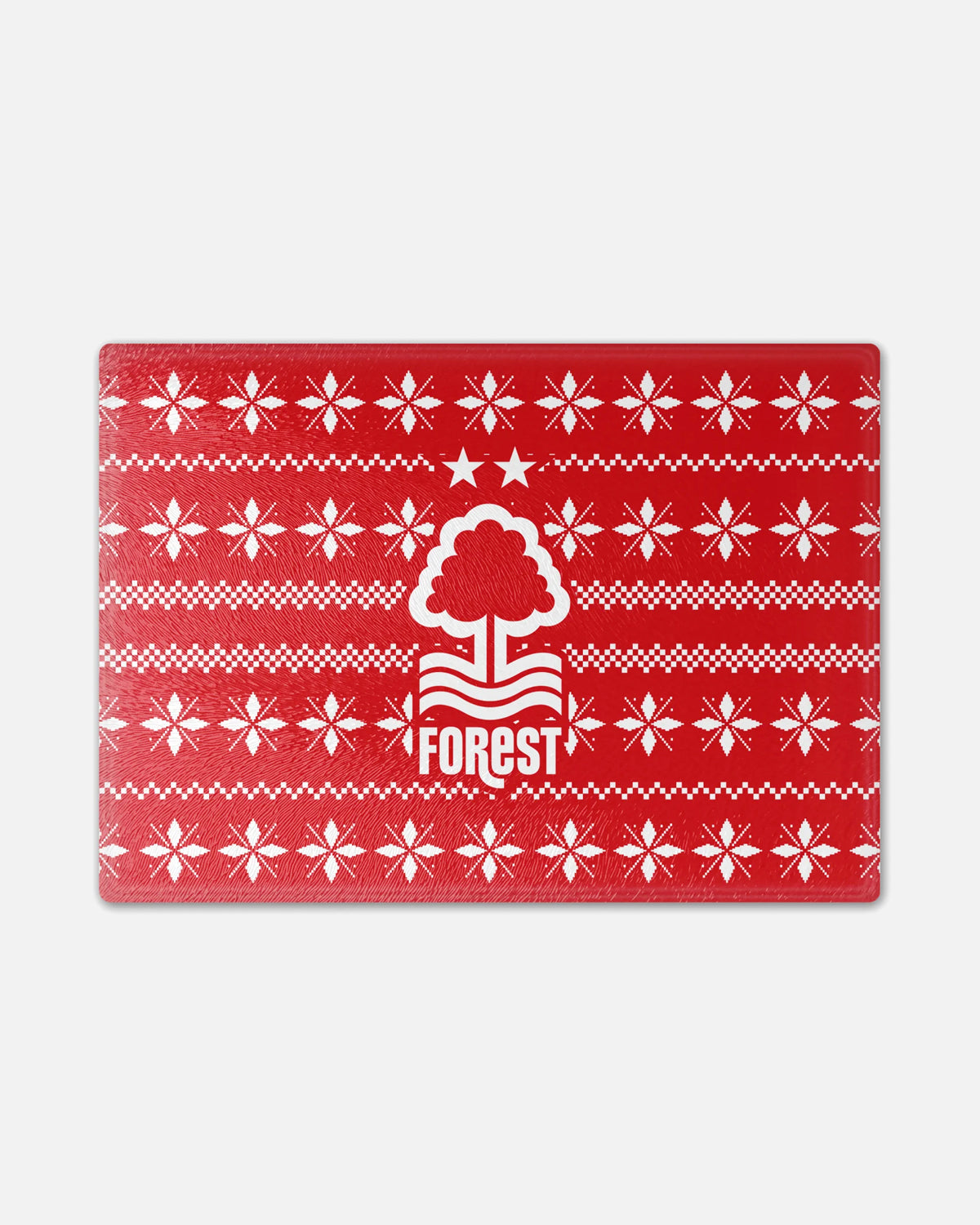 NFFC Knitted Halves Christmas Chopping Board