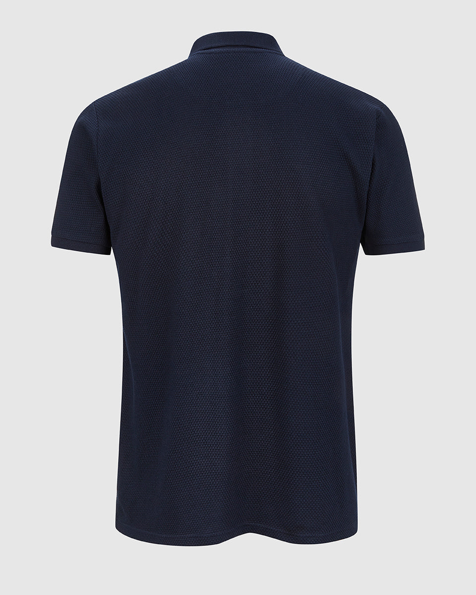 NFFC Midnight Navy Waffle Polo