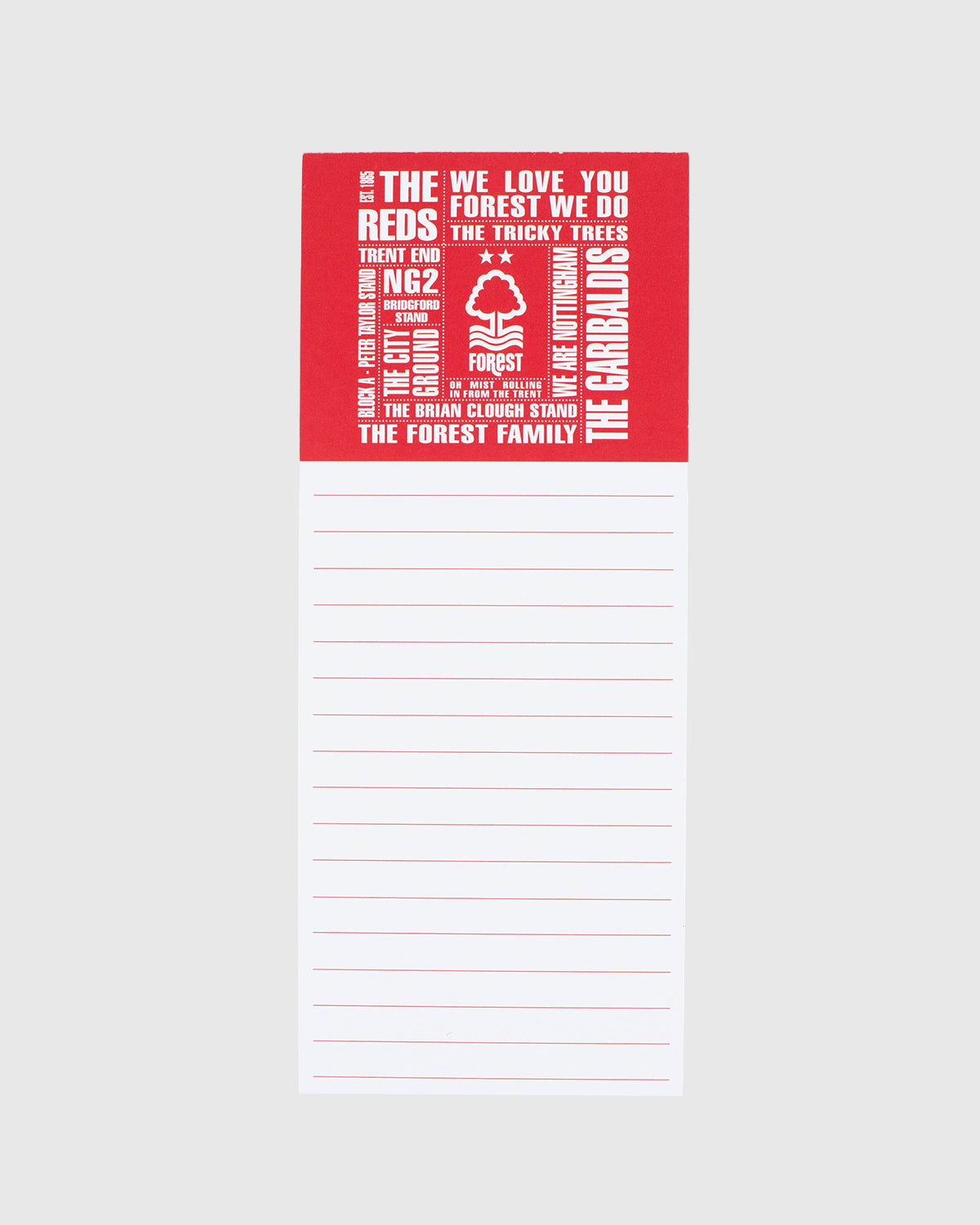 NFFC Magnetic Quotes Memo Pad