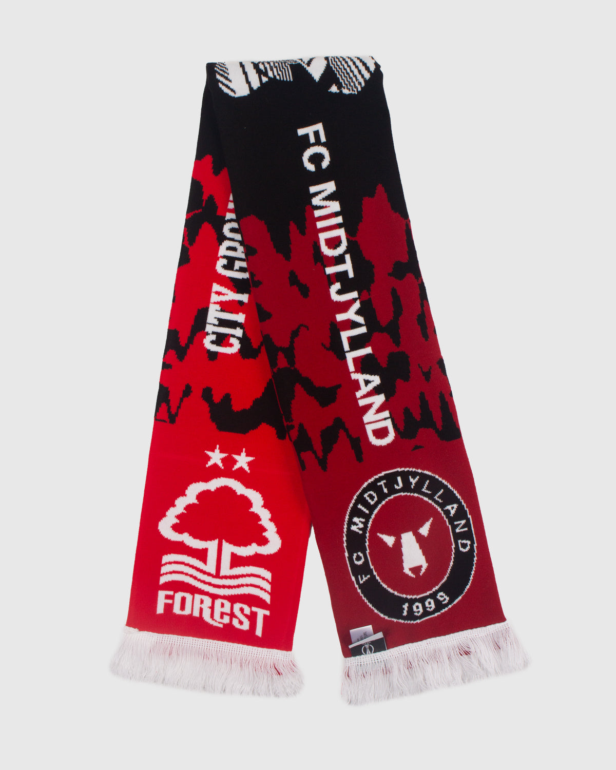 NFFC UEL 25/26 Nottingham Forest vs FC Midtjylland Scarf
