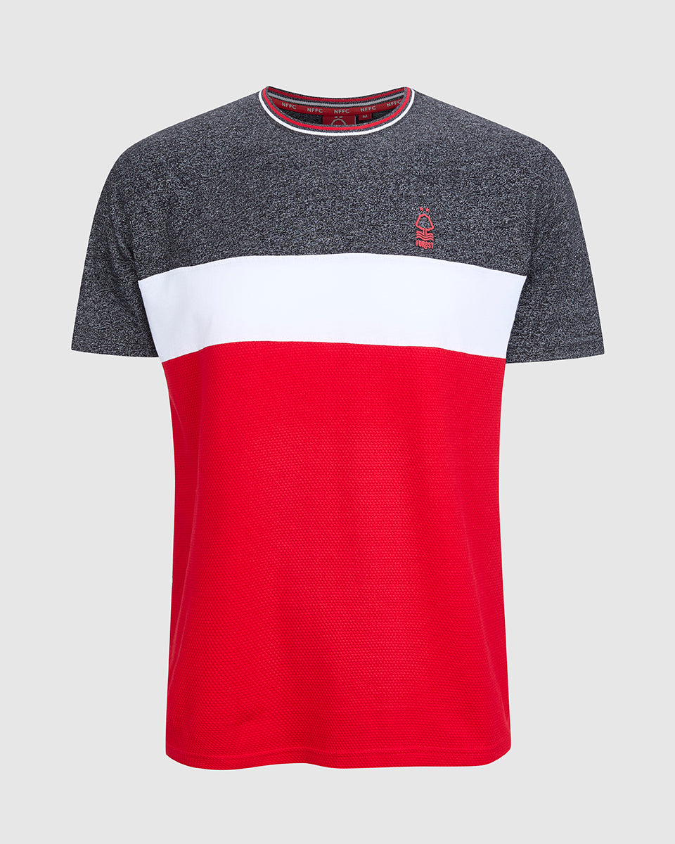 NFFC Bubble Knit Panel T-Shirt