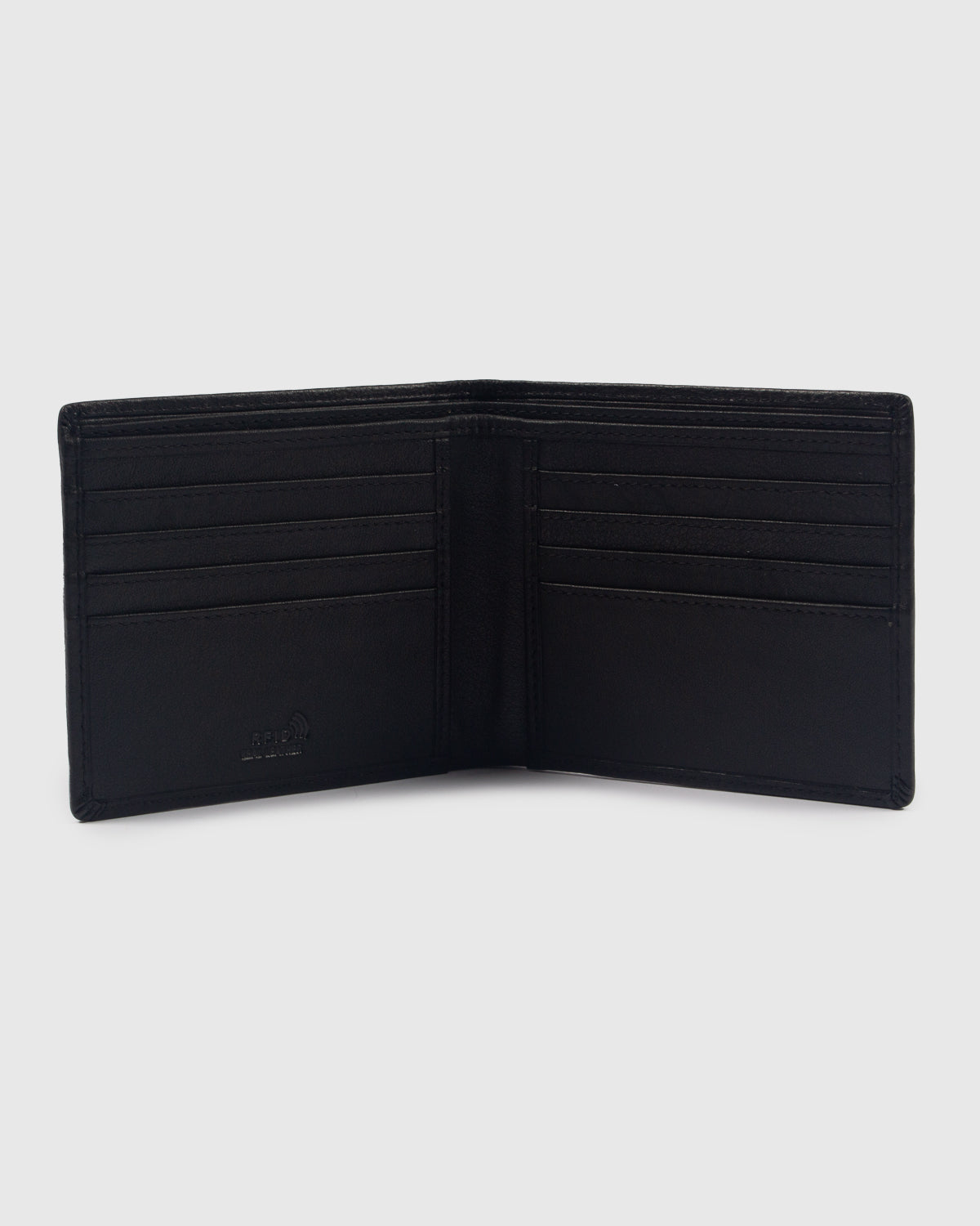 NFFC Black Leather Wallet
