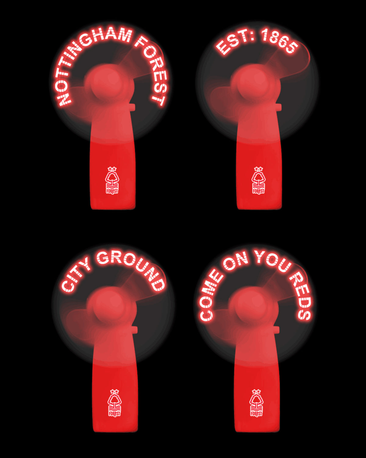 NFFC Rotating Phrases Fan