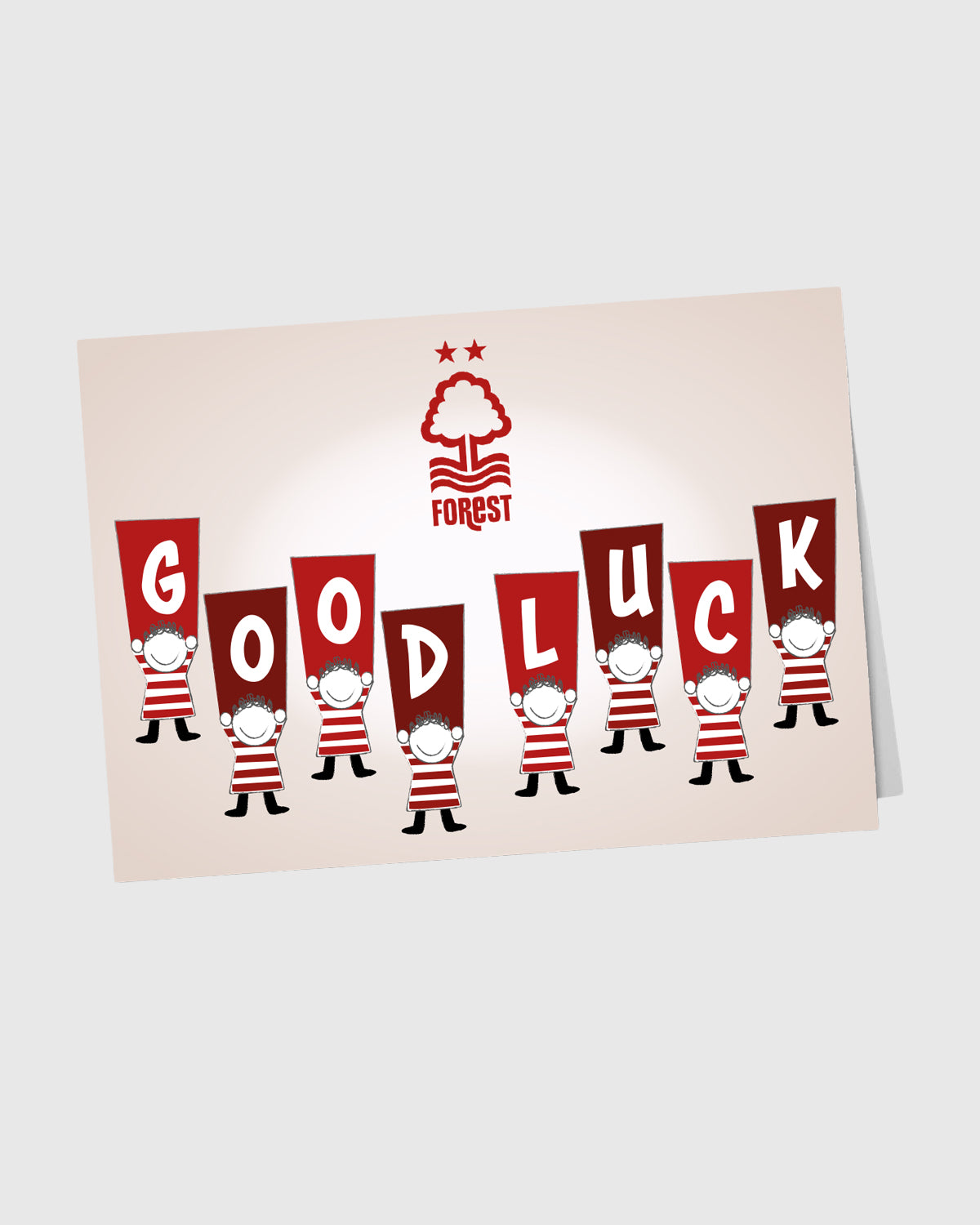 NFFC Good Luck Sign Card - A5