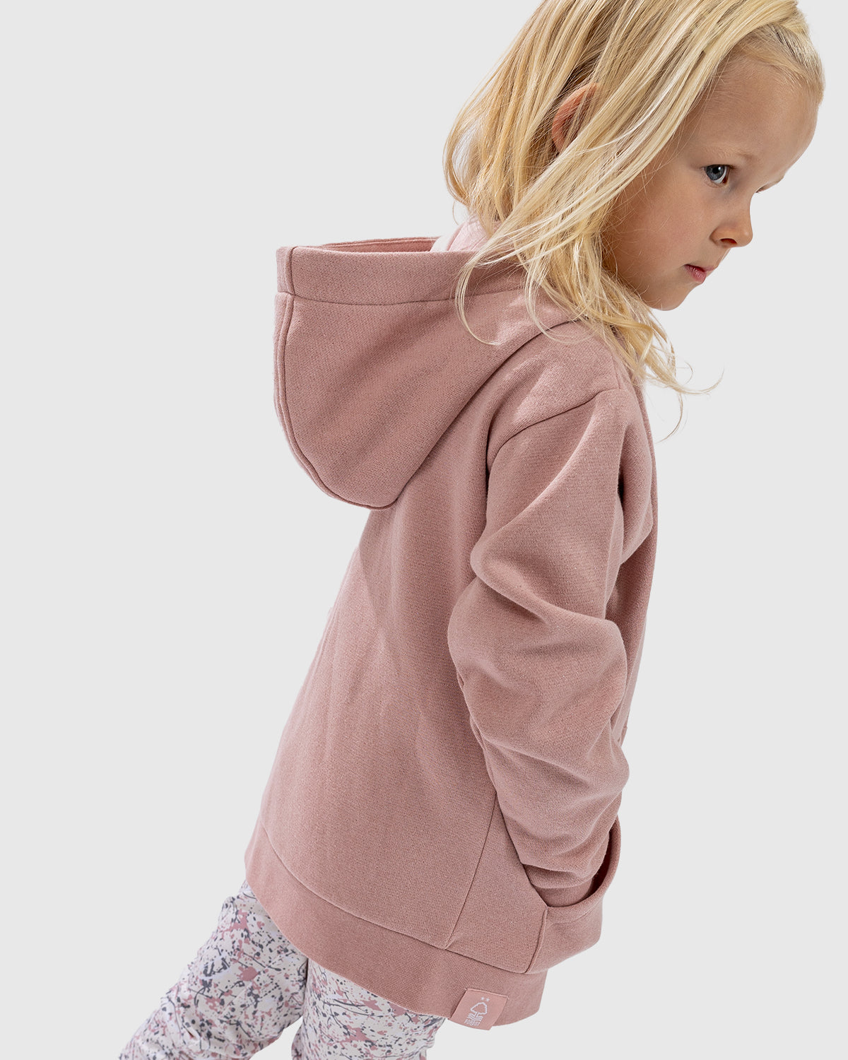 NFFC Junior Pink Lurex Full Zip Hoodie