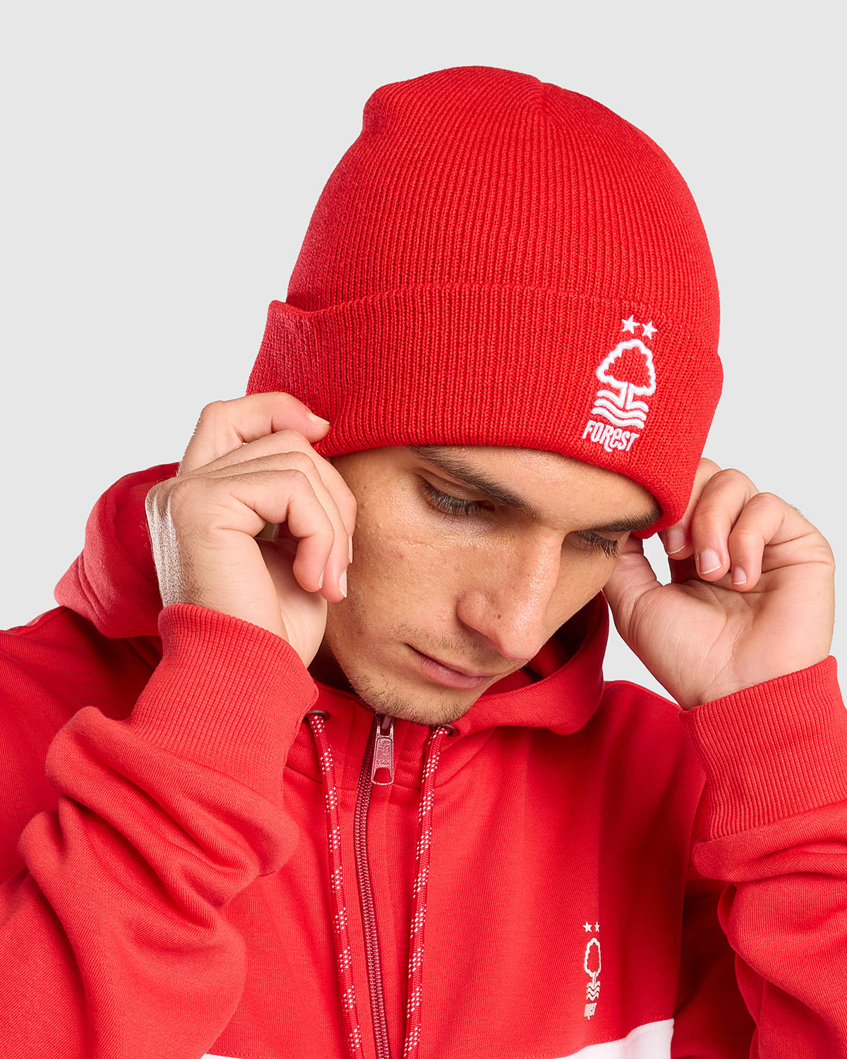 NFFC Red '47 Cuff Knit Hat