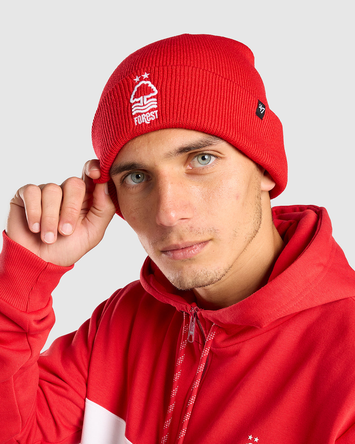 NFFC Red '47 Cuff Knit Hat