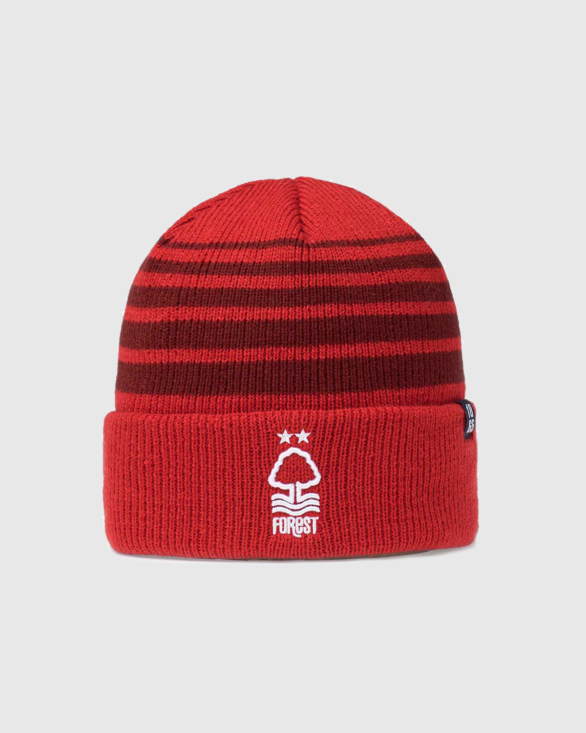 NFFC Red Gradient Stripe 1865 Cuff Knit Beanie