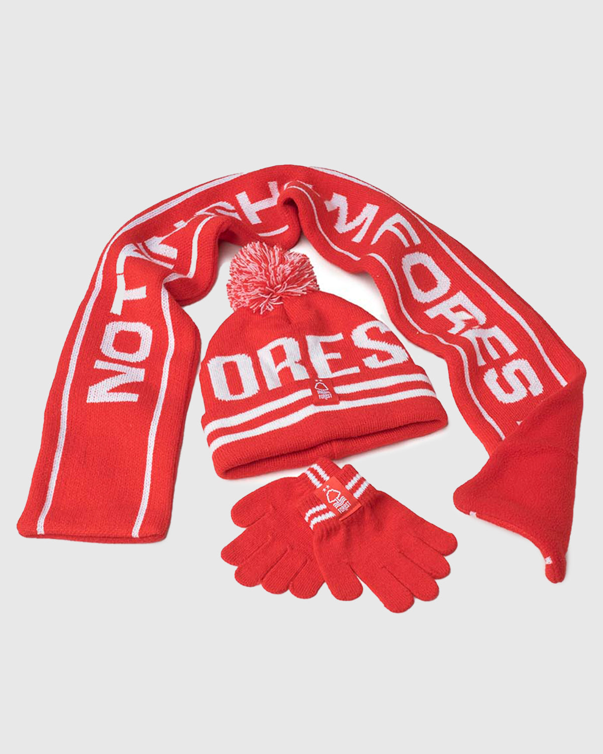 NFFC Red Kids Winter Accessories Set