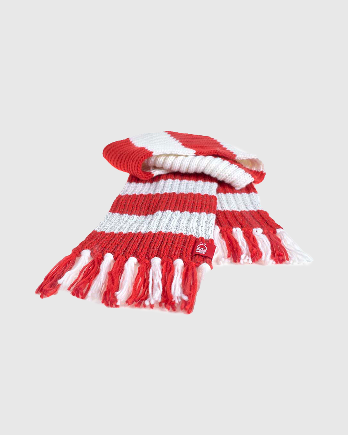 NFFC Reflective Red Striped Long Scarf