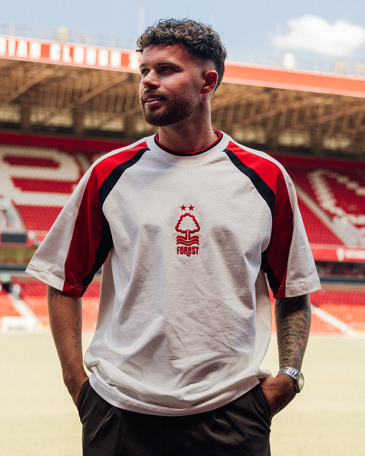NFFC x AOF 90s Panelled T-Shirt