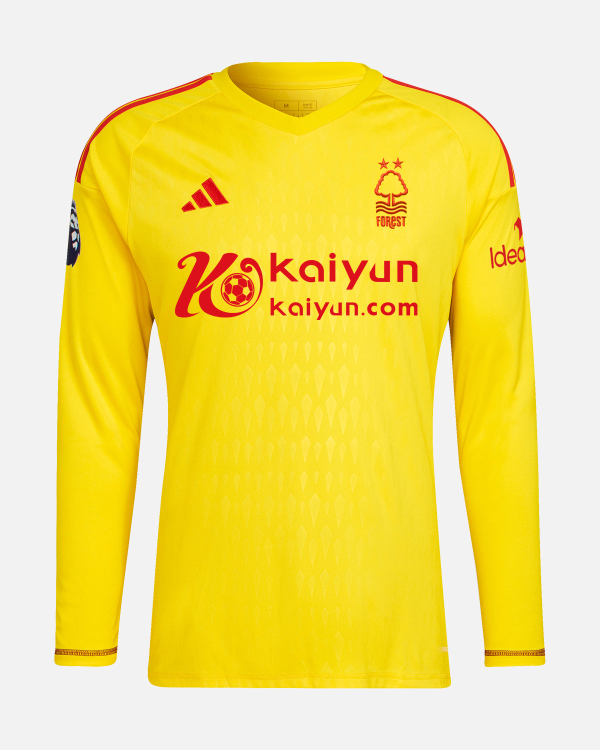 Blank Yellow Goalkeeper Jersey