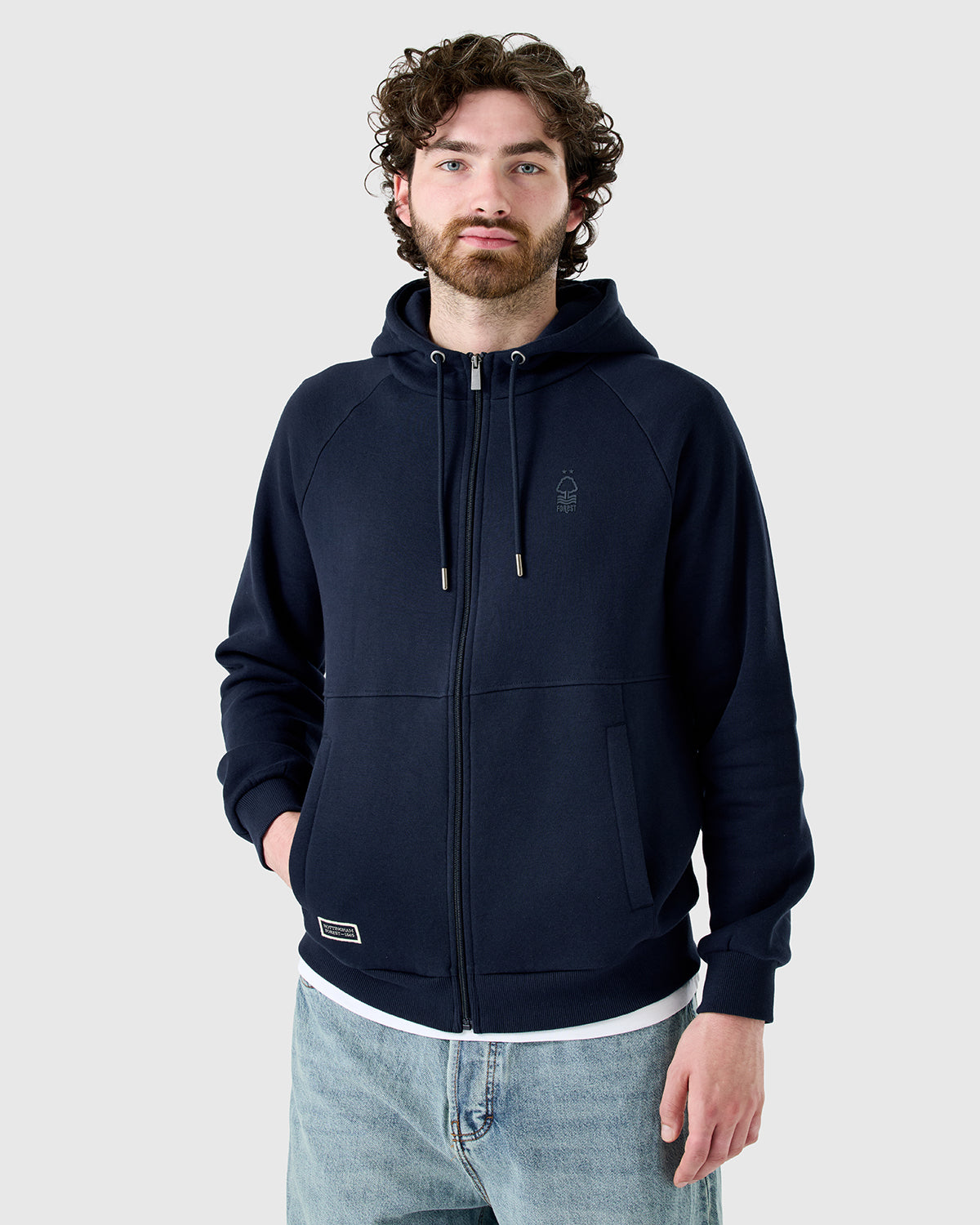 NFFC Heritage Navy Full Zip Hoodie