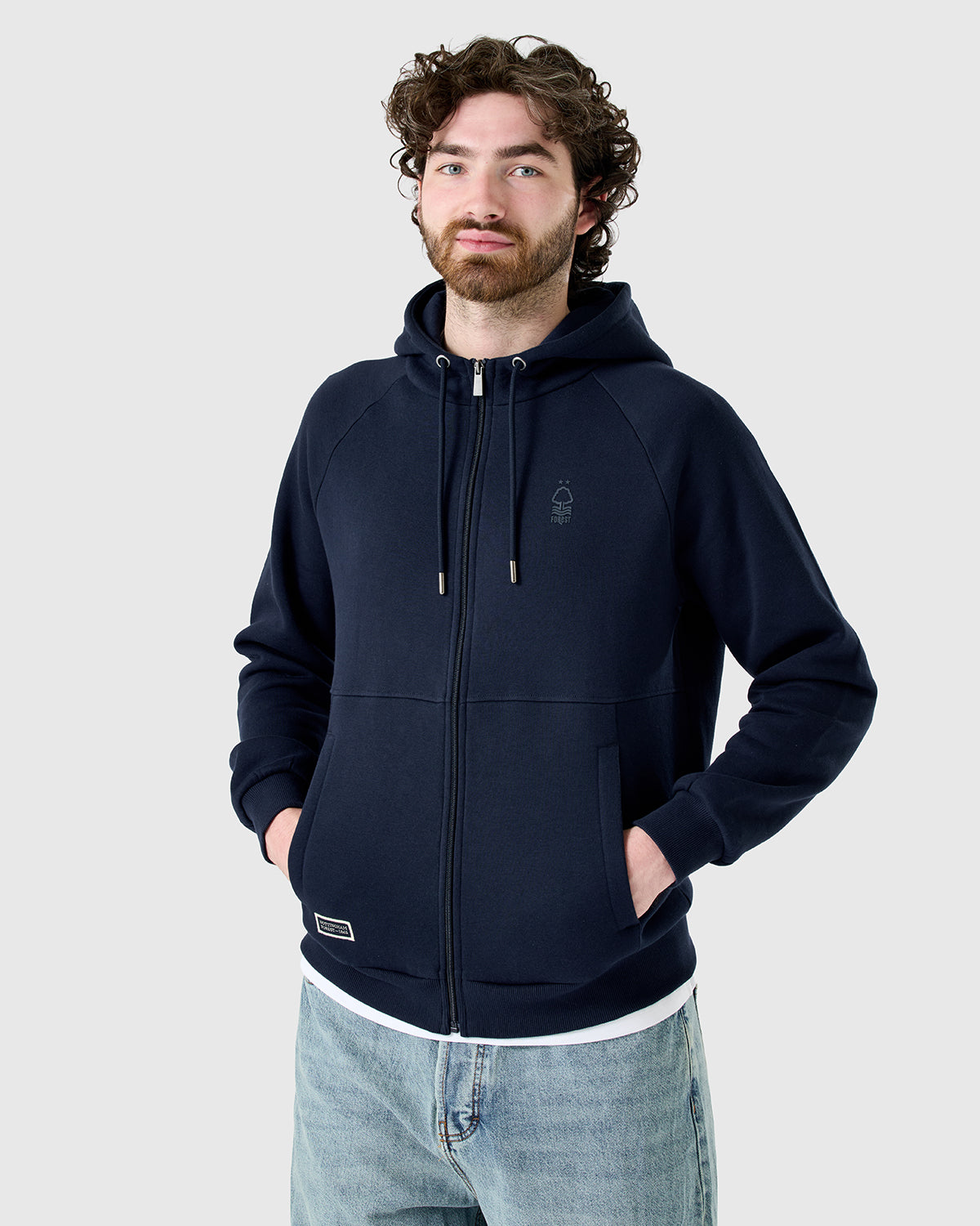 NFFC Heritage Navy Full Zip Hoodie