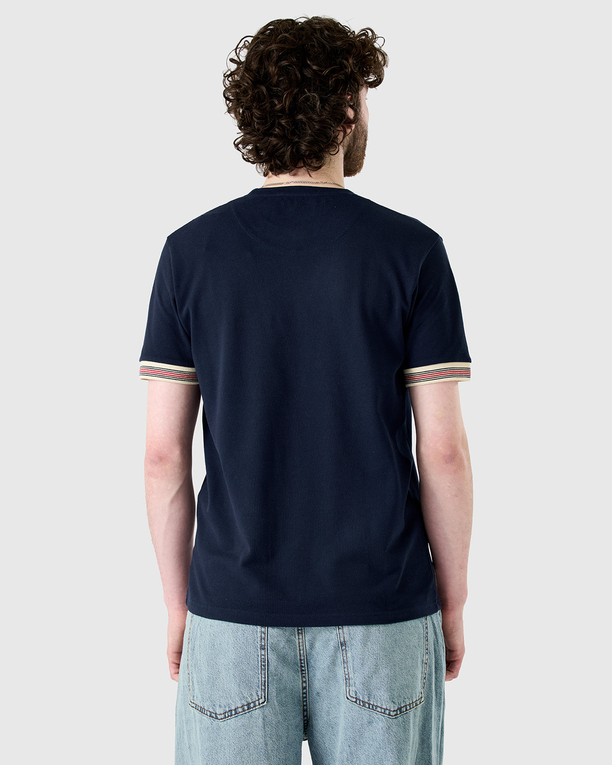 NFFC Heritage Navy Tipped T-Shirt