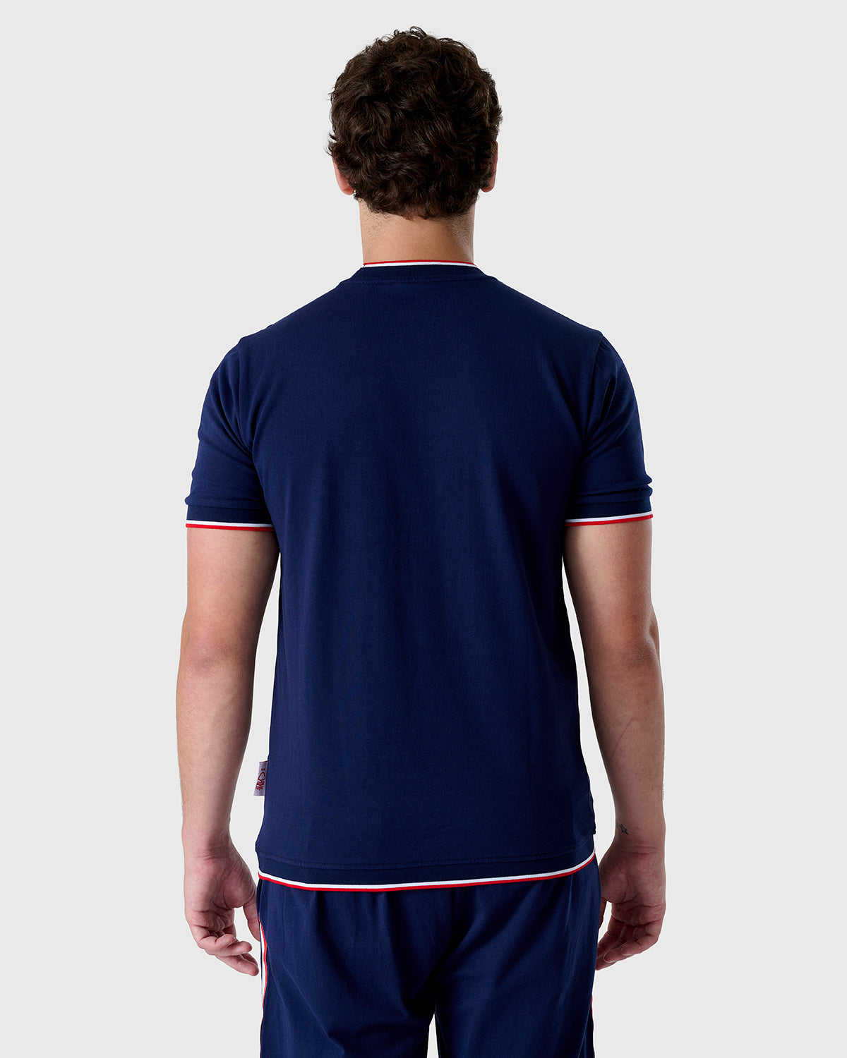NFFC Tipped Short Sleeve Lounge Top