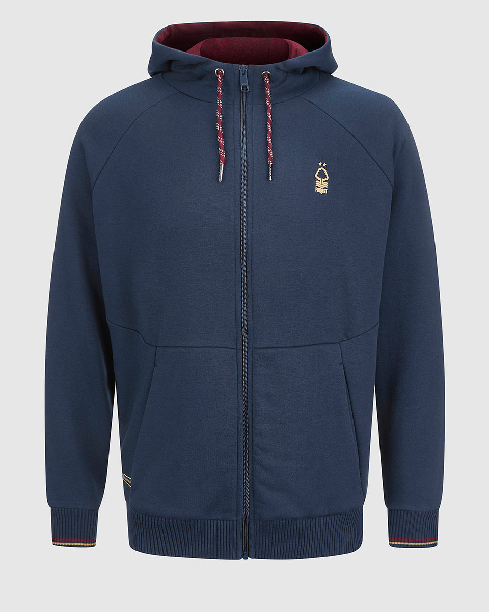 NFFC Navy Full Zip Hoodie