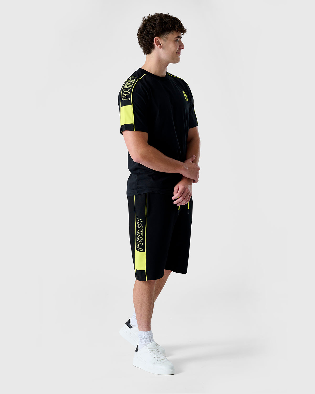 NFFC Black Neon Pop T-Shirt