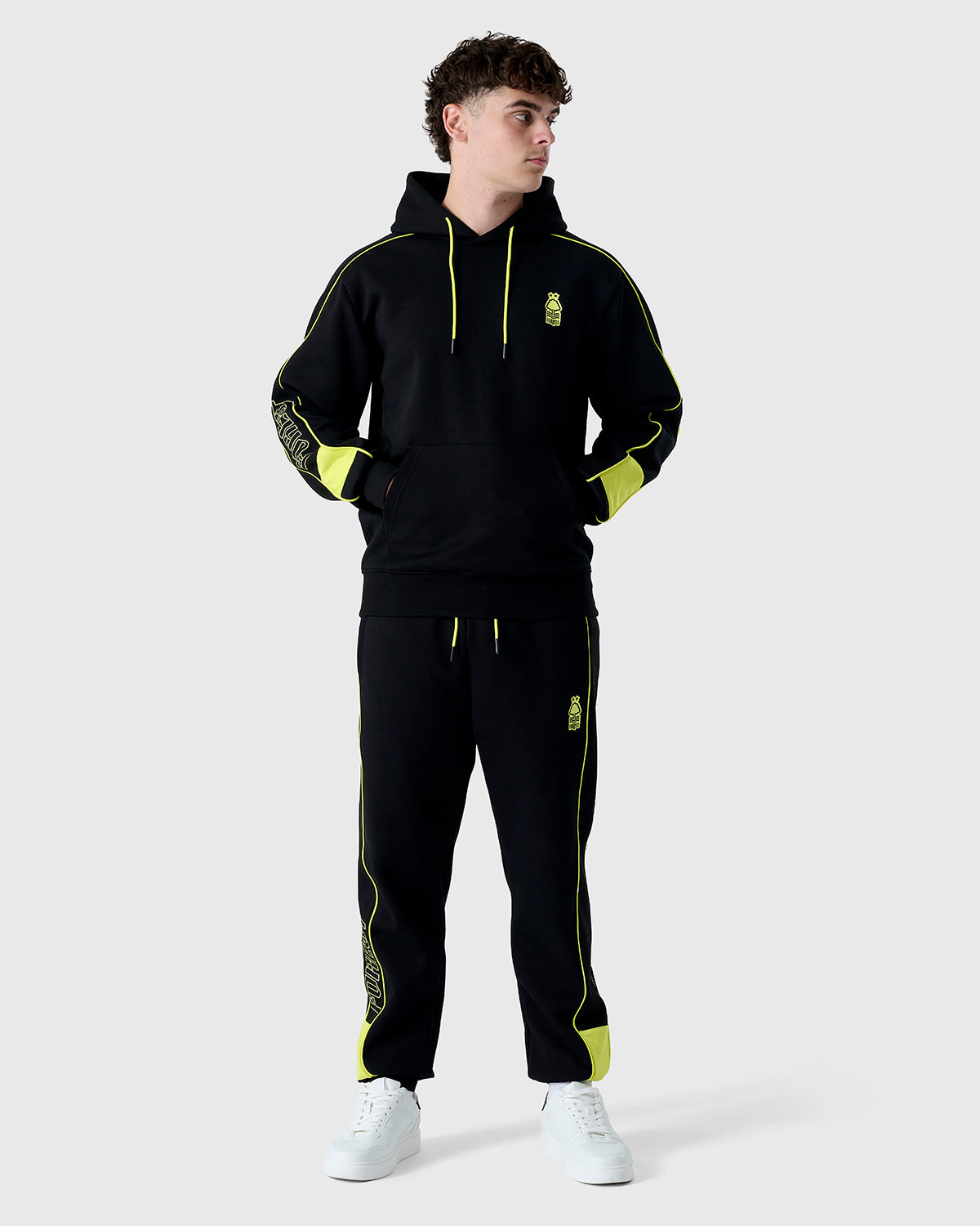 NFFC Black Neon Pop Hoodie