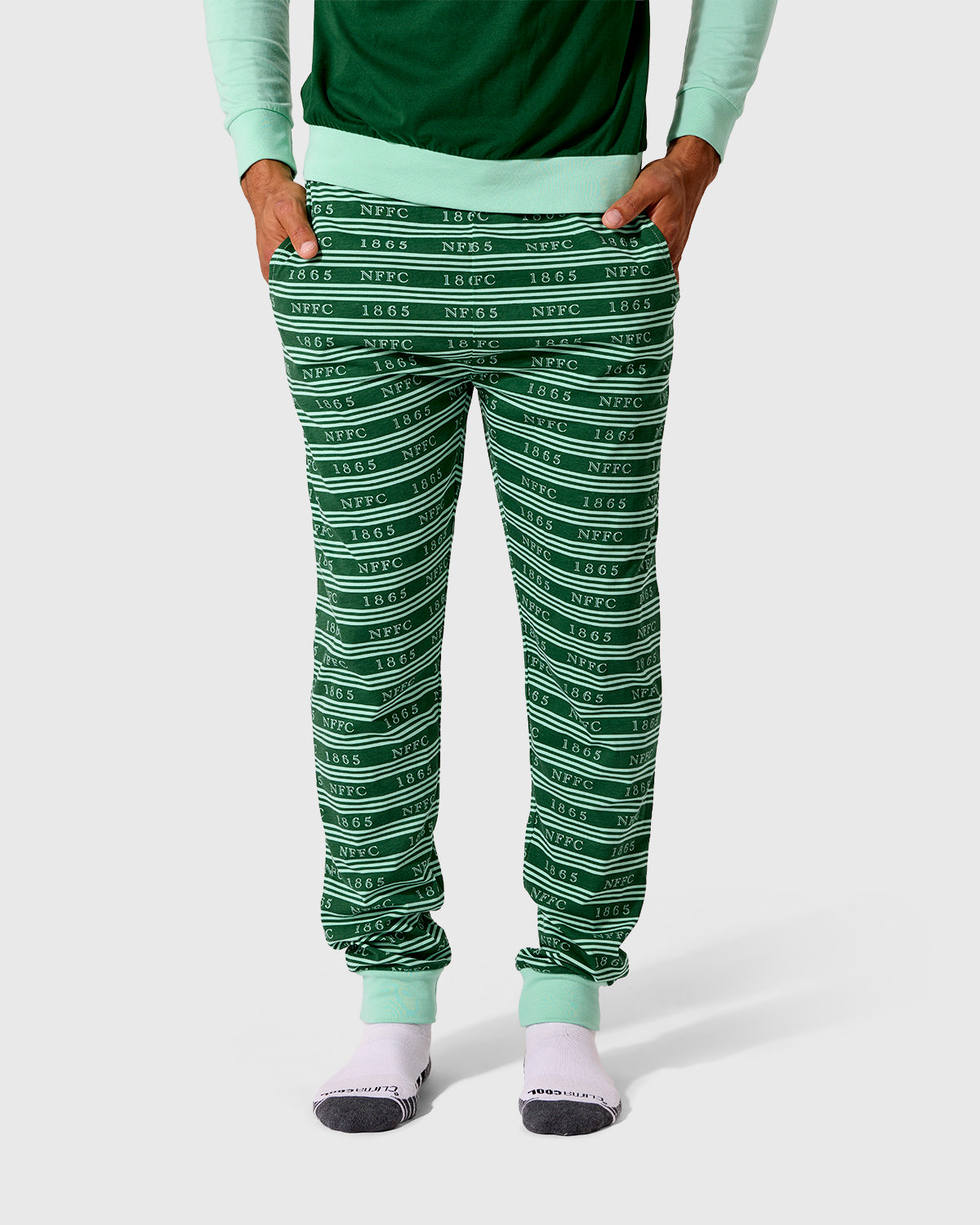 NFFC Green Retro Crest Pyjama Set