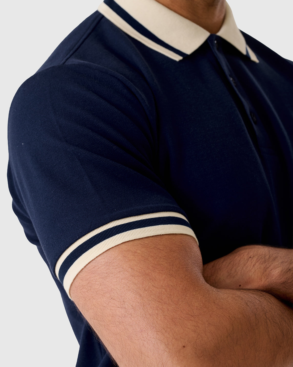 NFFC Navy Laurels Polo