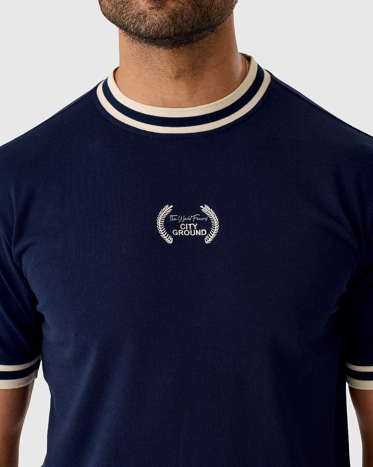 NFFC Navy Laurels T-Shirt