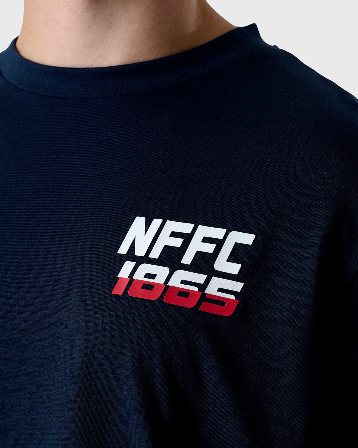 NFFC Navy Sports Casual 1865 Print T-Shirt